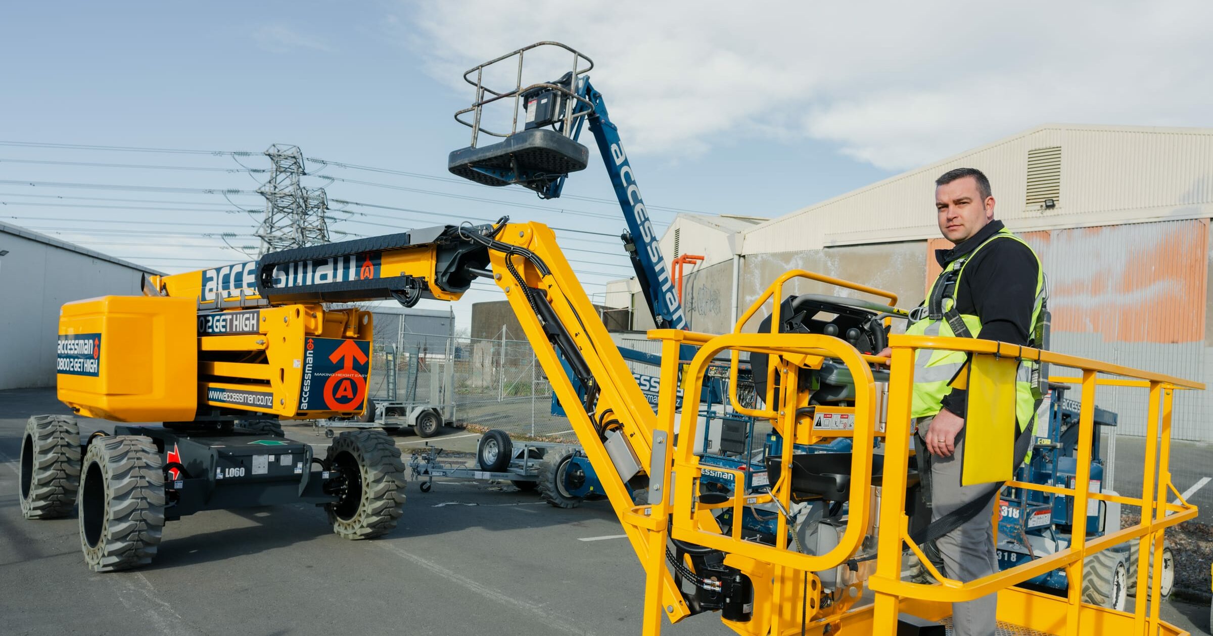 LiftX New Zealand Boom lift Telescopic Boom EWP NZ
