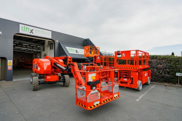 LiftX EWP Auckland showroom for sales of LGMG elevated work platforms MEWP