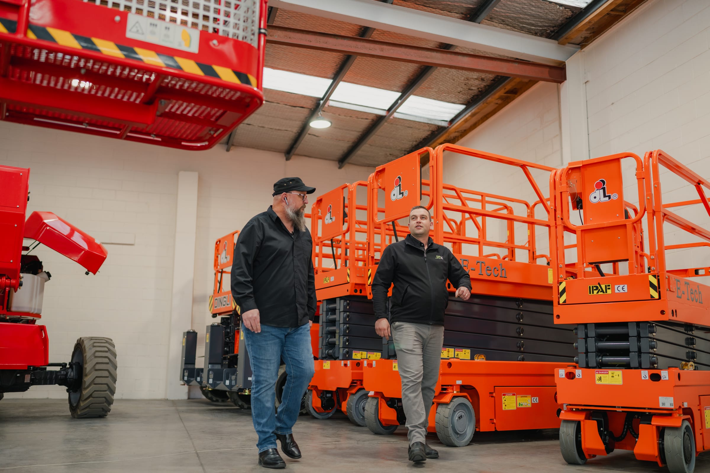 LiftX EWP Christchurch Service Centre for major inspections and rebuilds