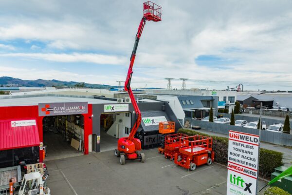 LiftX EWP Christchurch workshop for elevated work platform MEWP major inspections, rebuilds and servicing