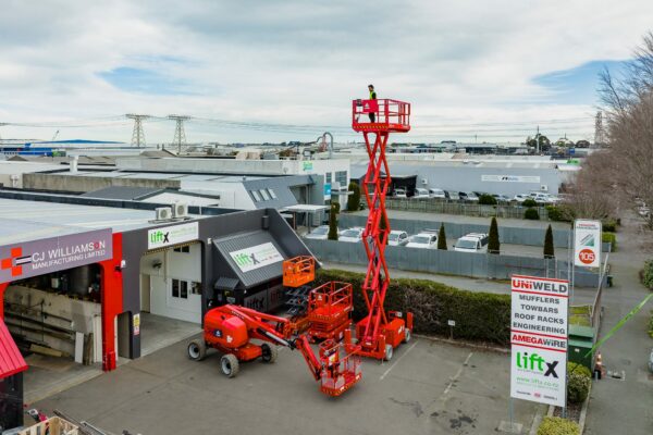 LiftX EWP Christchurch workshop for elevated work platform MEWP major inspections, rebuilds and servicing