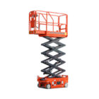 Dingli electric scissor lift. Available from LiftX, Dunedin