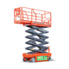 Dingli electric scissor lift. Available from LiftX, Queenstown