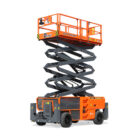 Dingli AWD rough terrain diesel scissor lift. Available from LiftX, Queenstown