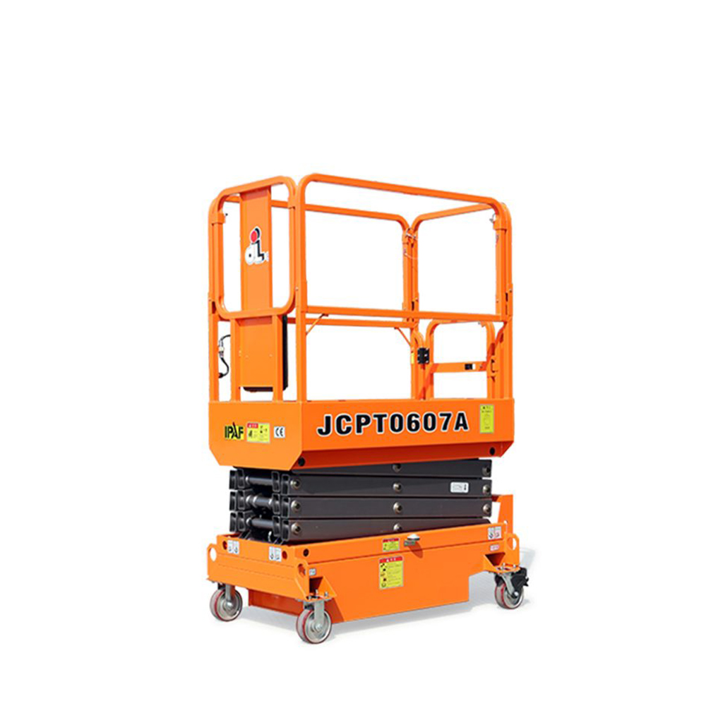 Dingli electric scissor lift. Available from LiftX, Dunedin
