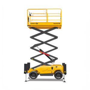 Haulotte COMPACT 10 DX | Diesel Rough Terrain Scissor Lift