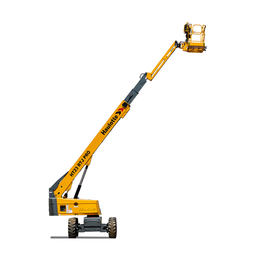 Haulotte rough terrain 4WD telescopic diesel boom lift. Finance available from LiftX, Greymouth