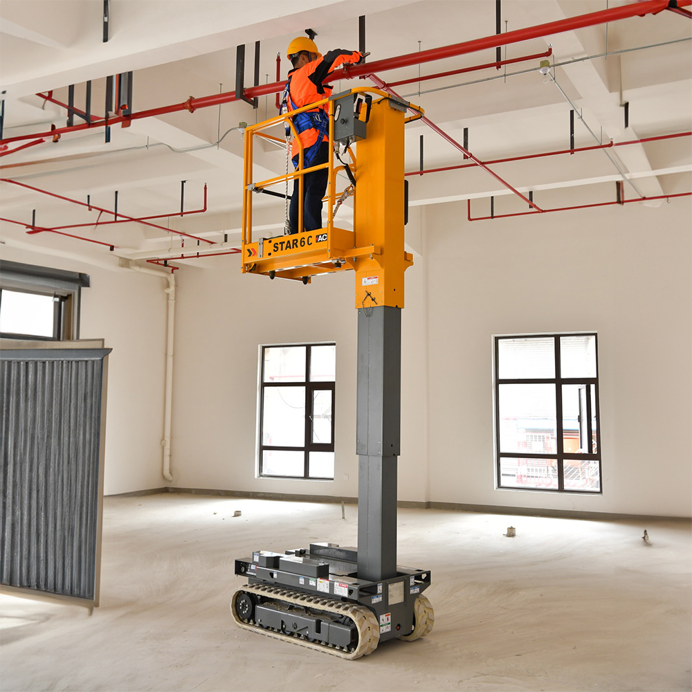 Haulotte elevated work platform from LiftX, Christchurch