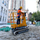 Haulotte elevated work platform from LiftX, Auckland