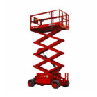 LGMG diesel rough terrain scissor lift from LiftX, NZ. Finance available, New Zealand