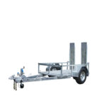 Scissor lift transport trailer from LiftX Dunedin, finance available