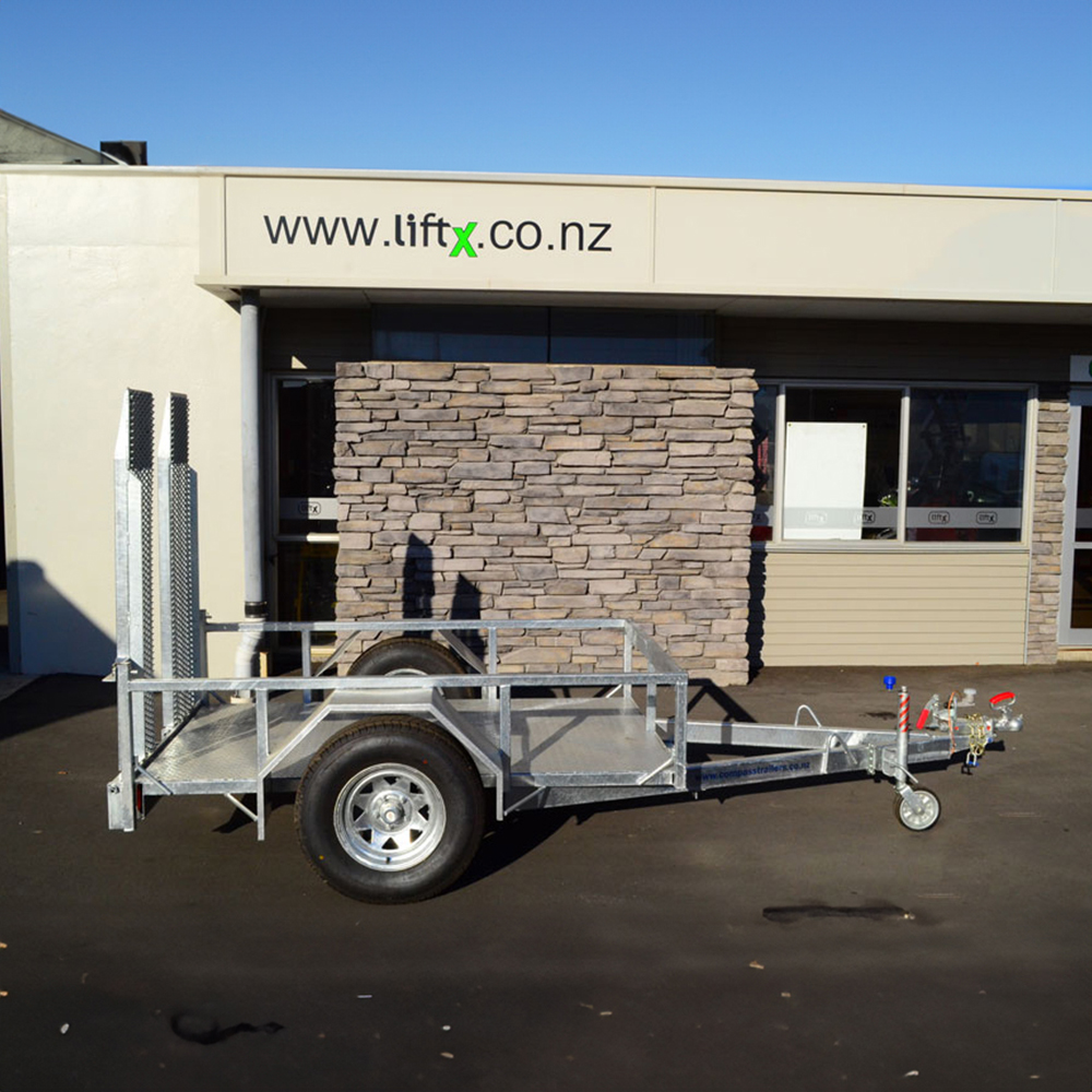 Scissor lift transport trailer from LiftX Hamilton, finance available